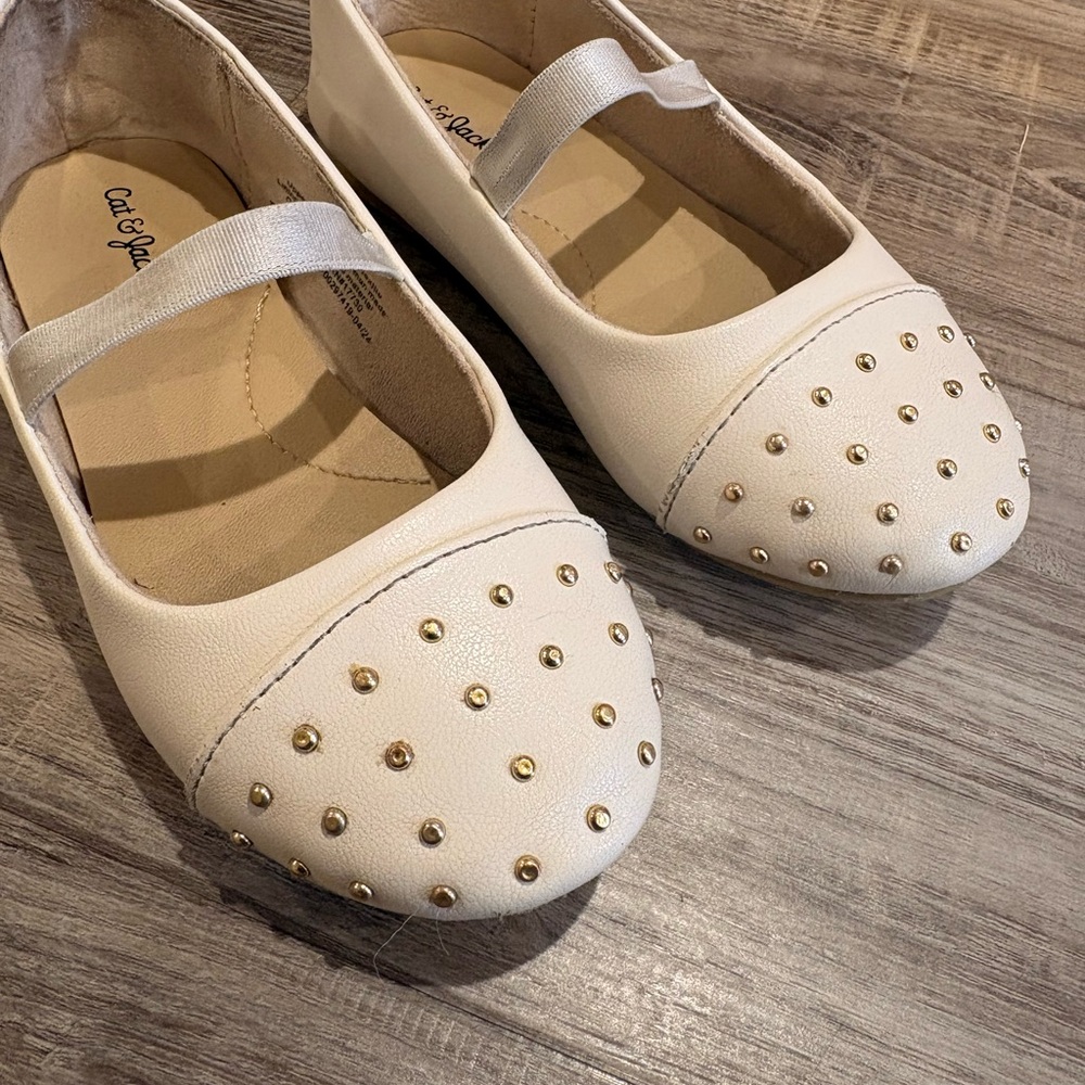 Kids Neutral & Gold Dress Shoes and Brown Boot Bundle